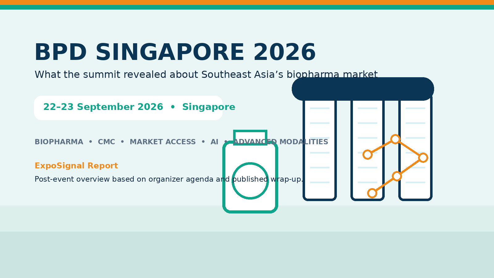 BPD Singapore 2026 : ce que le sommet révèle sur le marché biopharma d’Asie du Sud-Est